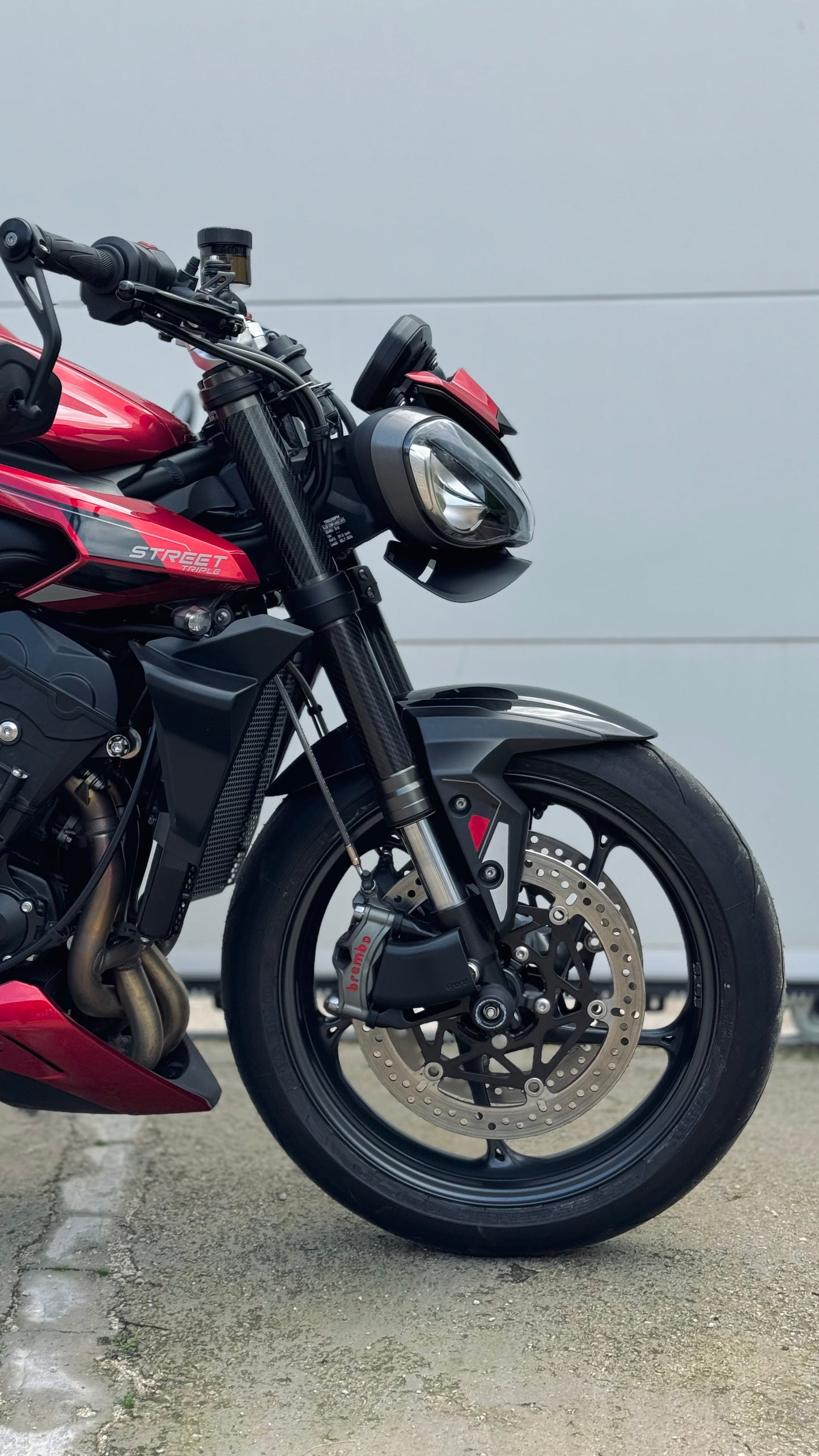 Front Spolier - Triumph Speed/Street Triple