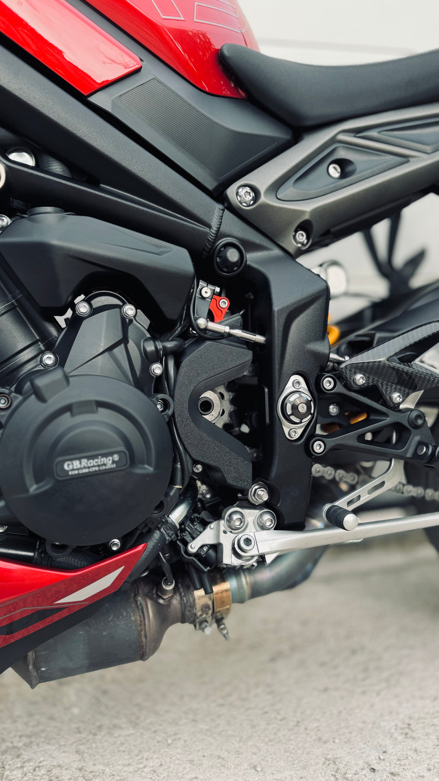 Protector de Piño - Triumph Street Triple