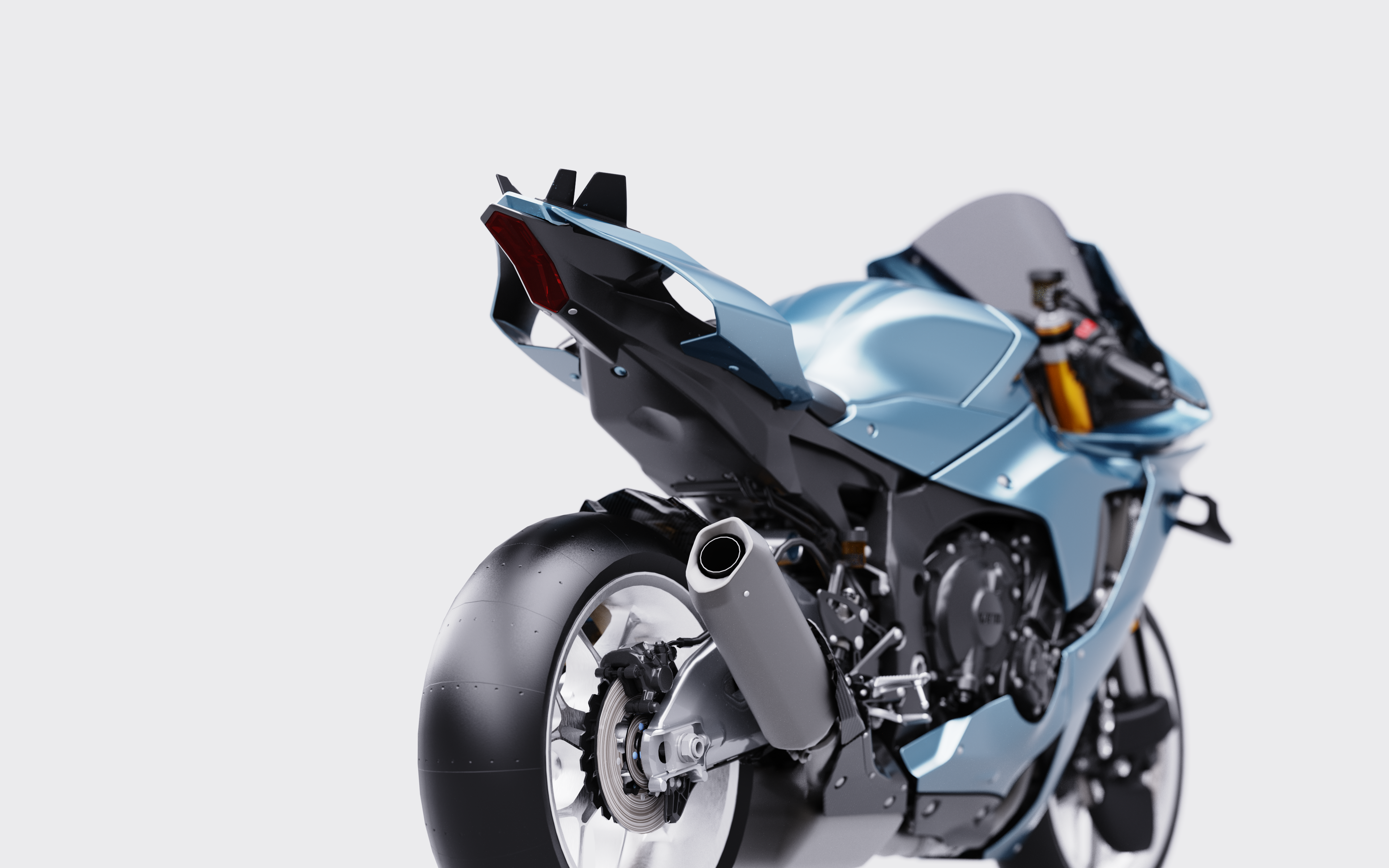 Tail Fins - Yamaha R1