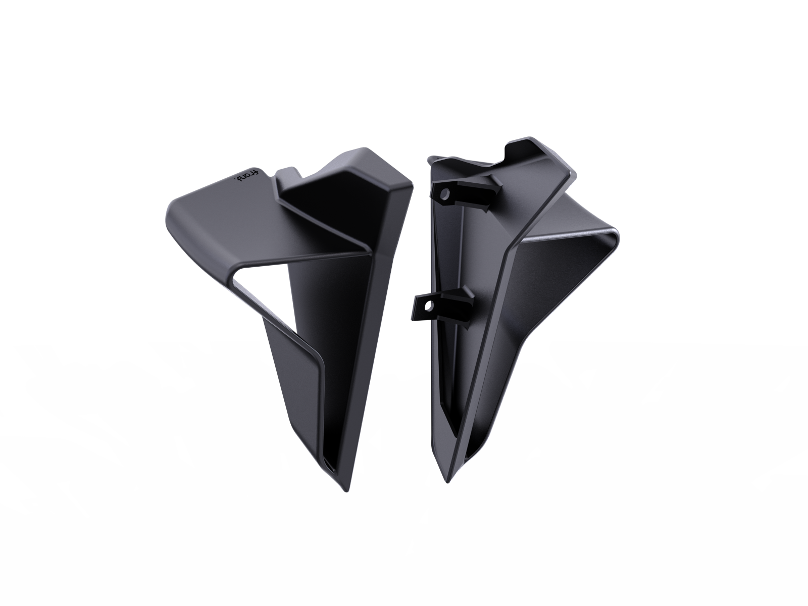 Side Wings - Triumph Street Triple 765 – front3d Side Wings - Triumph Street Triple 765 – front3d