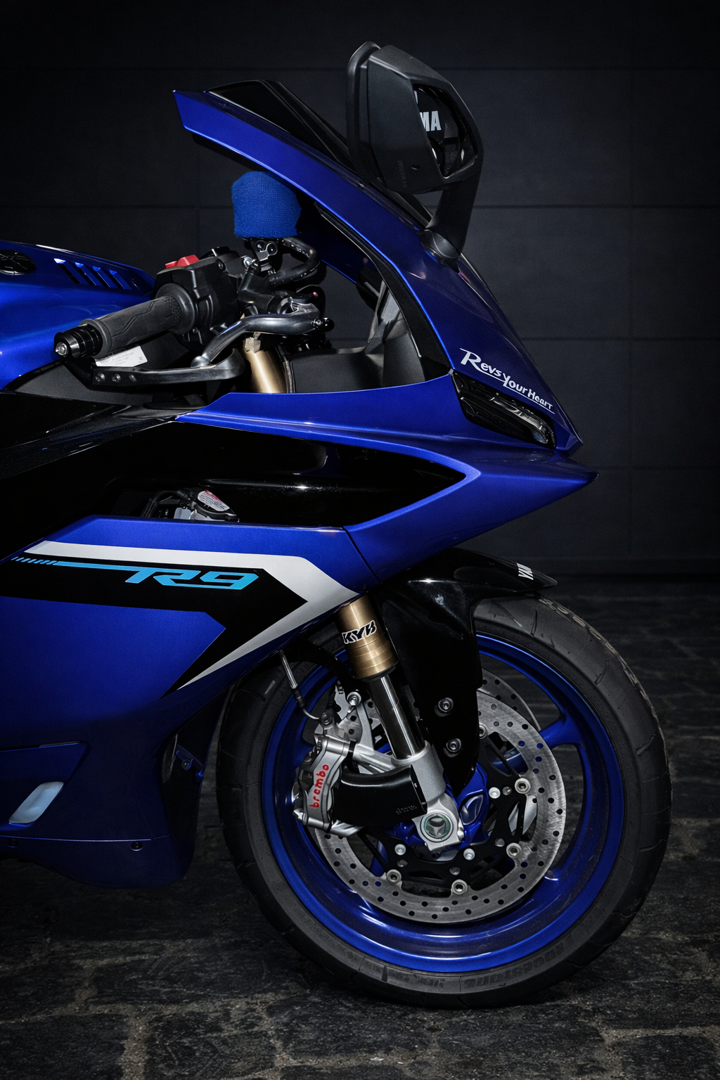 Brake cooler - Yamaha R9