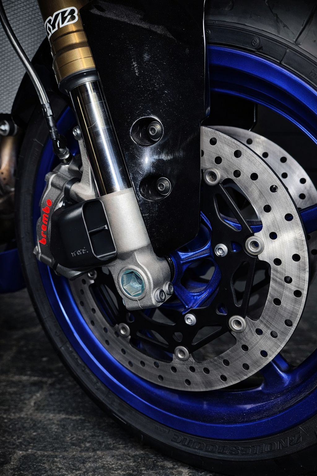 Brake cooler - Yamaha R9