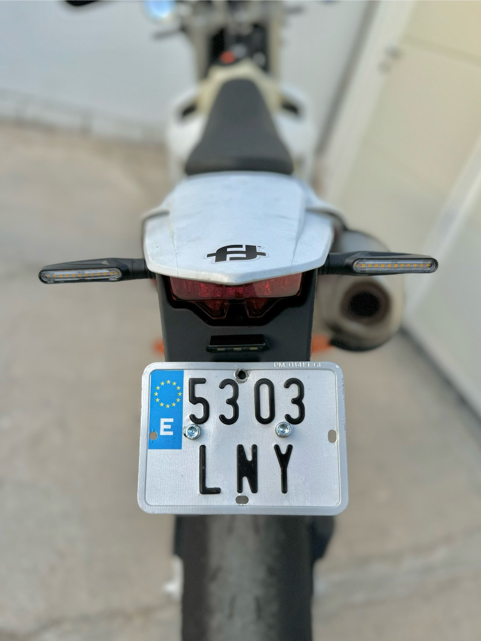 License Plate Holder 2 - KTM