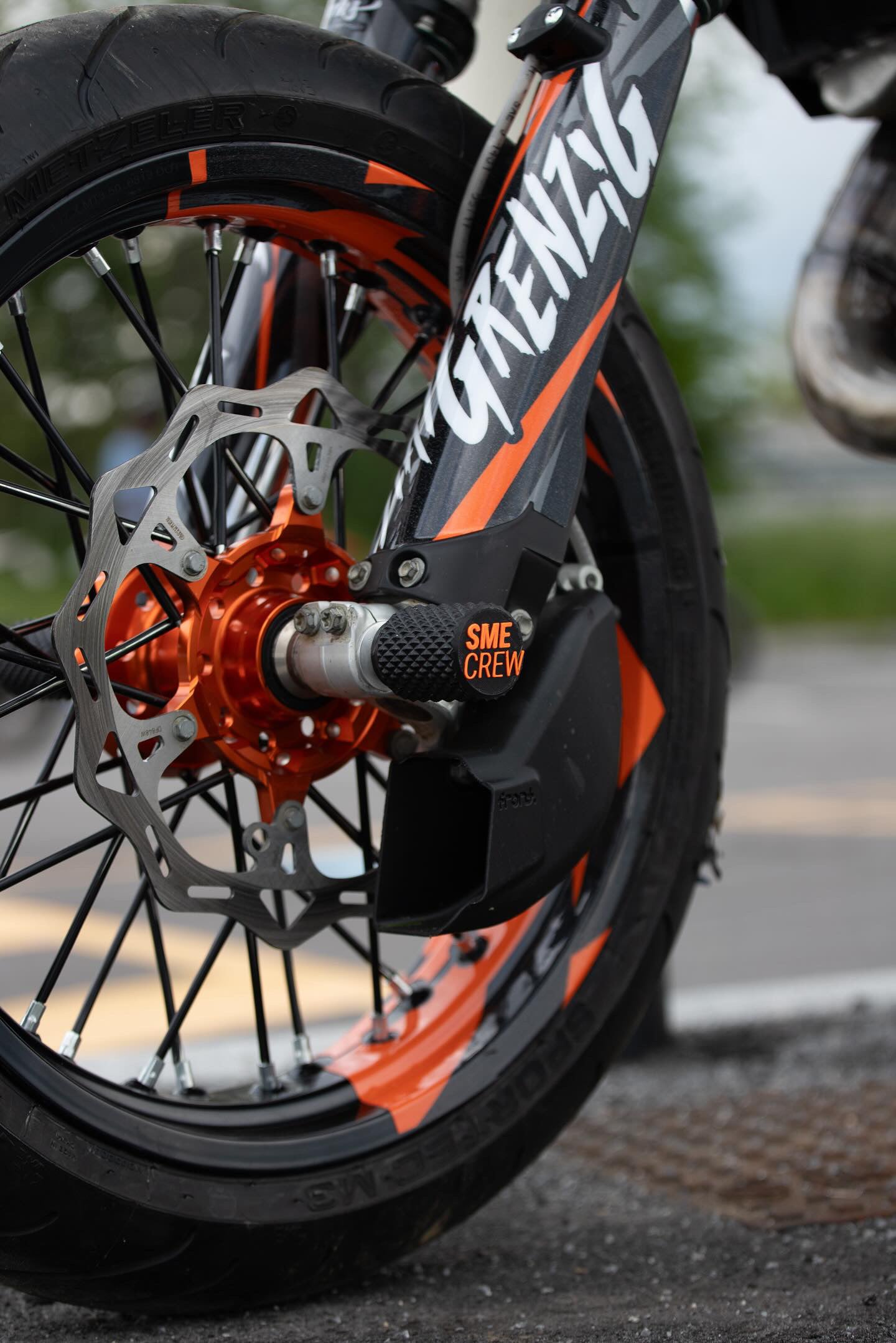 Axial Brake Cooler - FATTY- KTM / Husqvarna / Gasgas