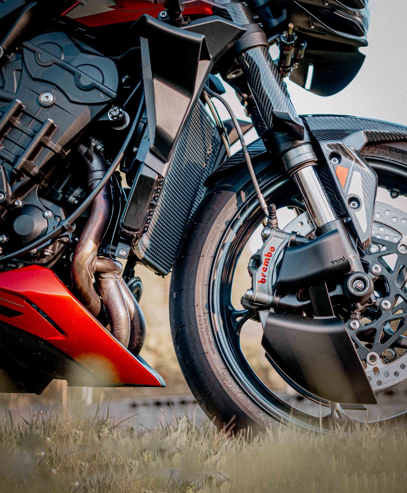 GP Brake Cooler - Triumph Street Triple 765 R/RS – front3d