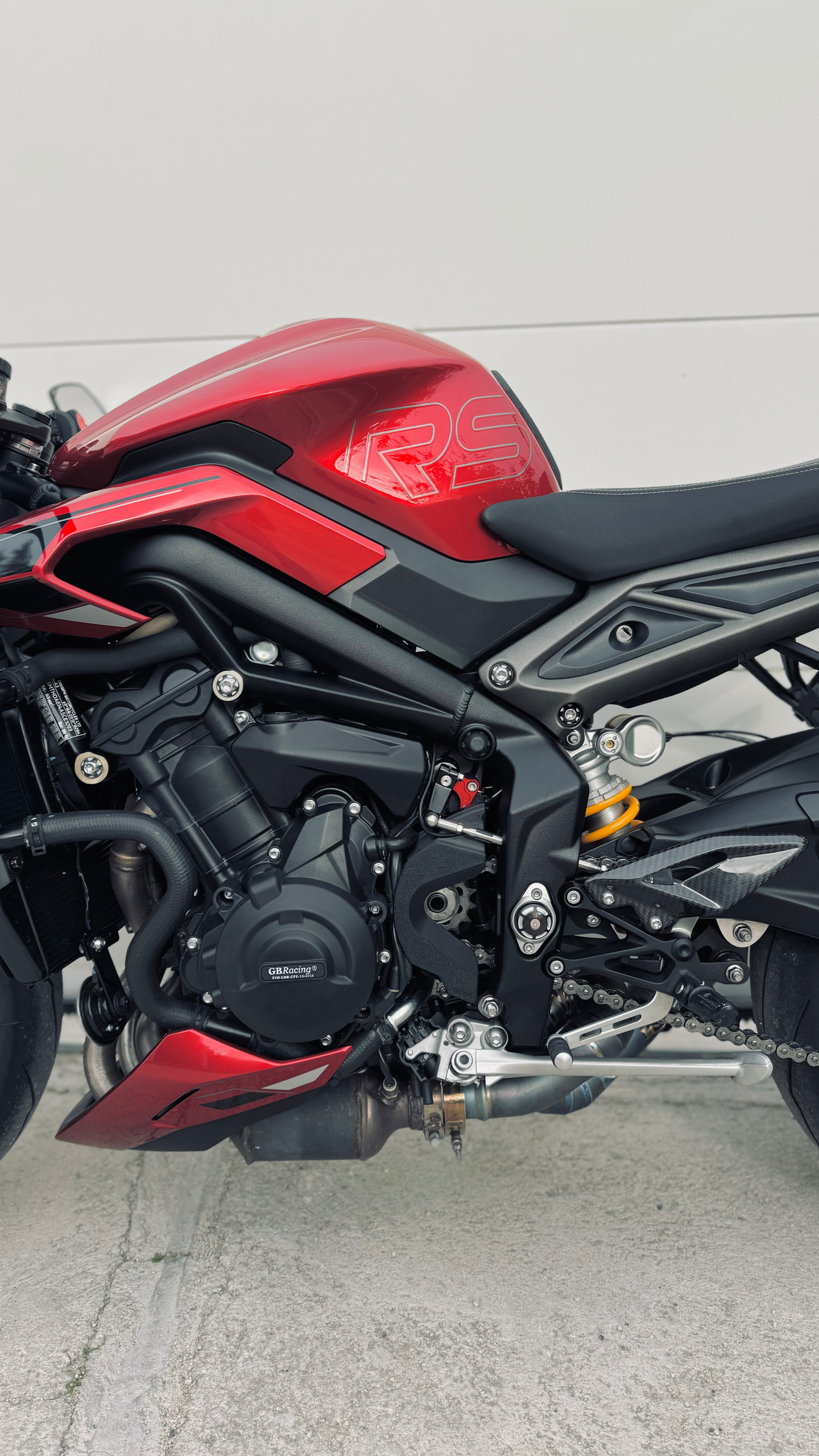 Sproket Guard - Triumph Street Triple