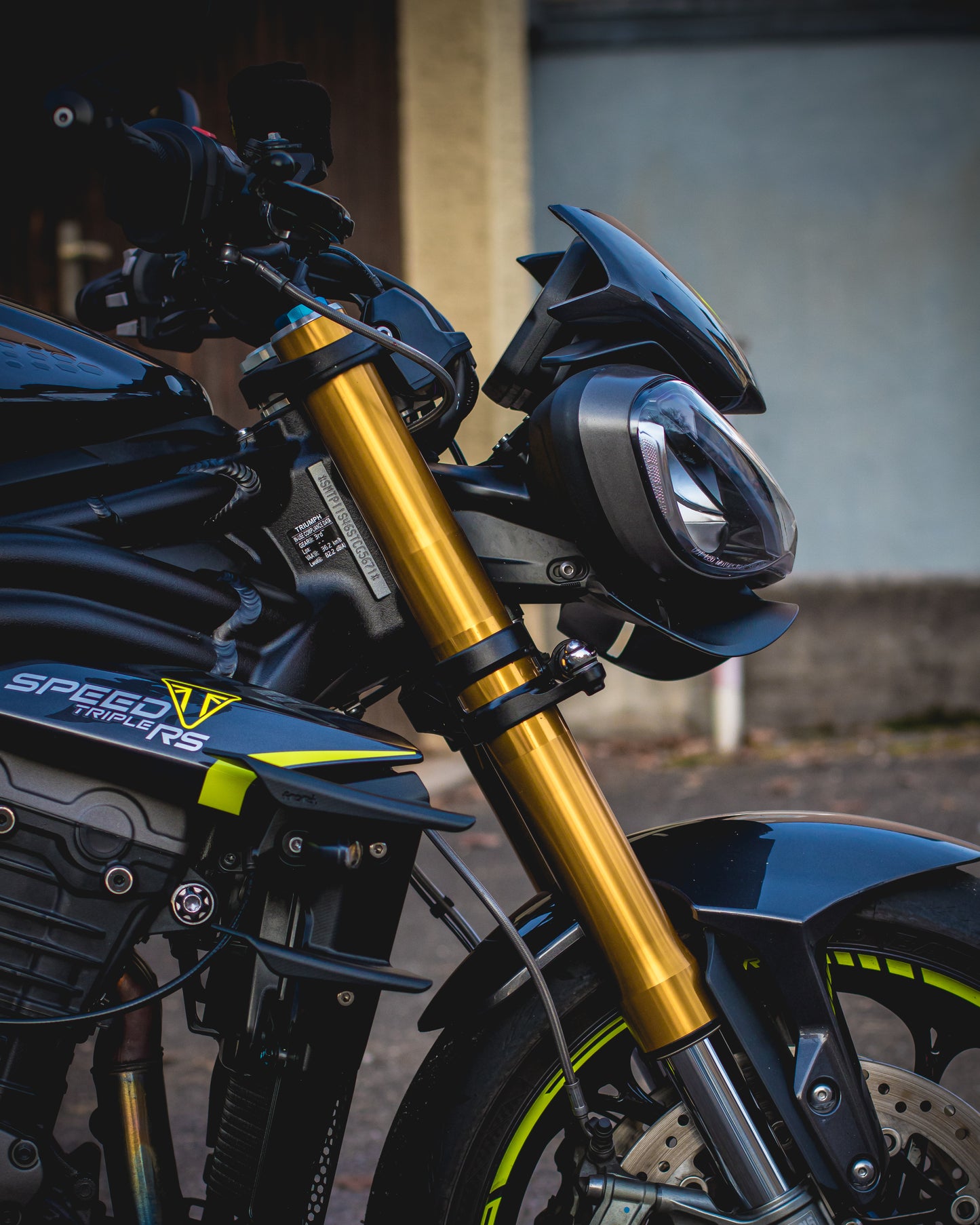 Front Spoiler - Triumph Speed/Street Triple