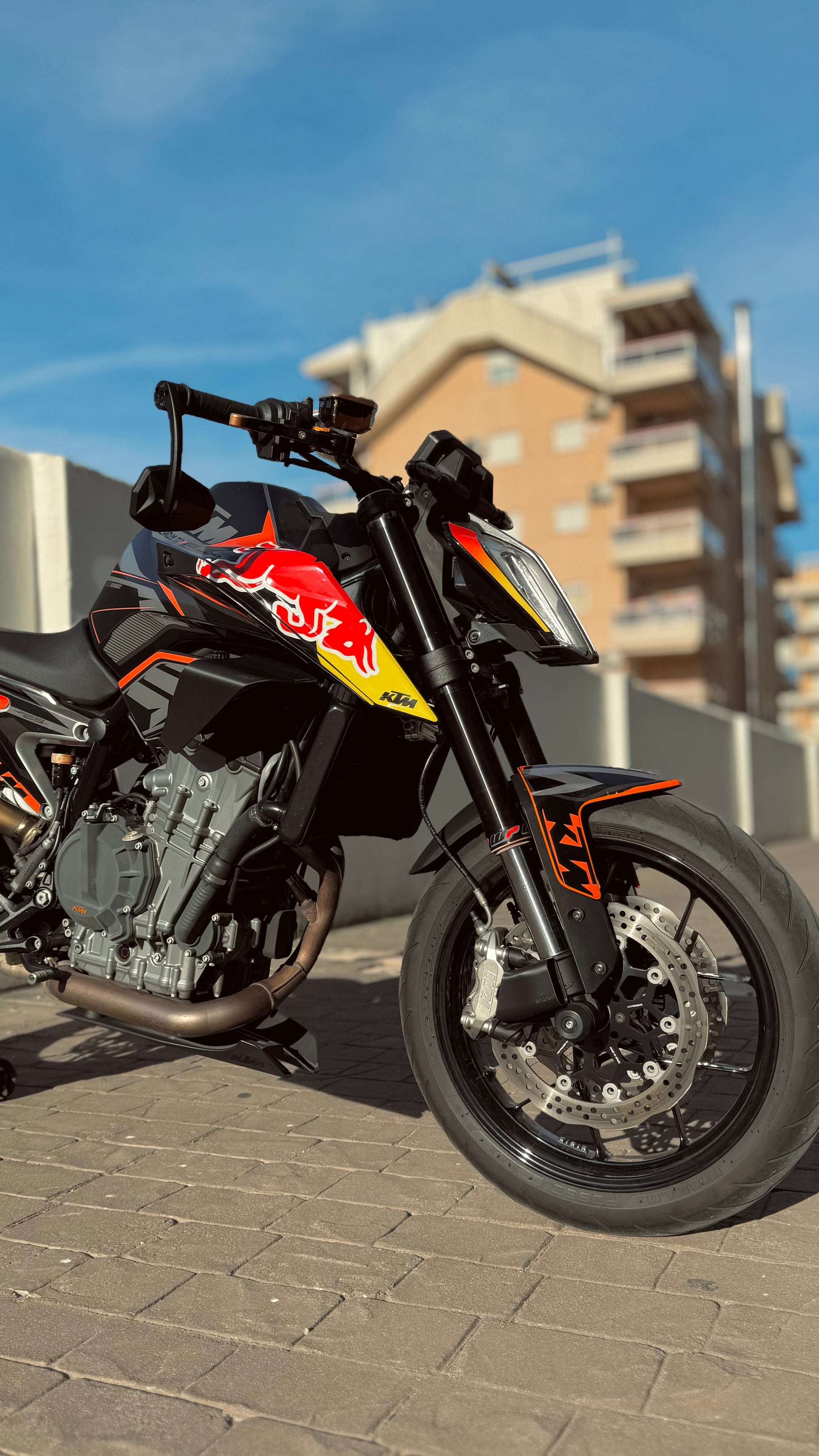 Side Wings KTM Duke 790/890 – front3d - Main Image