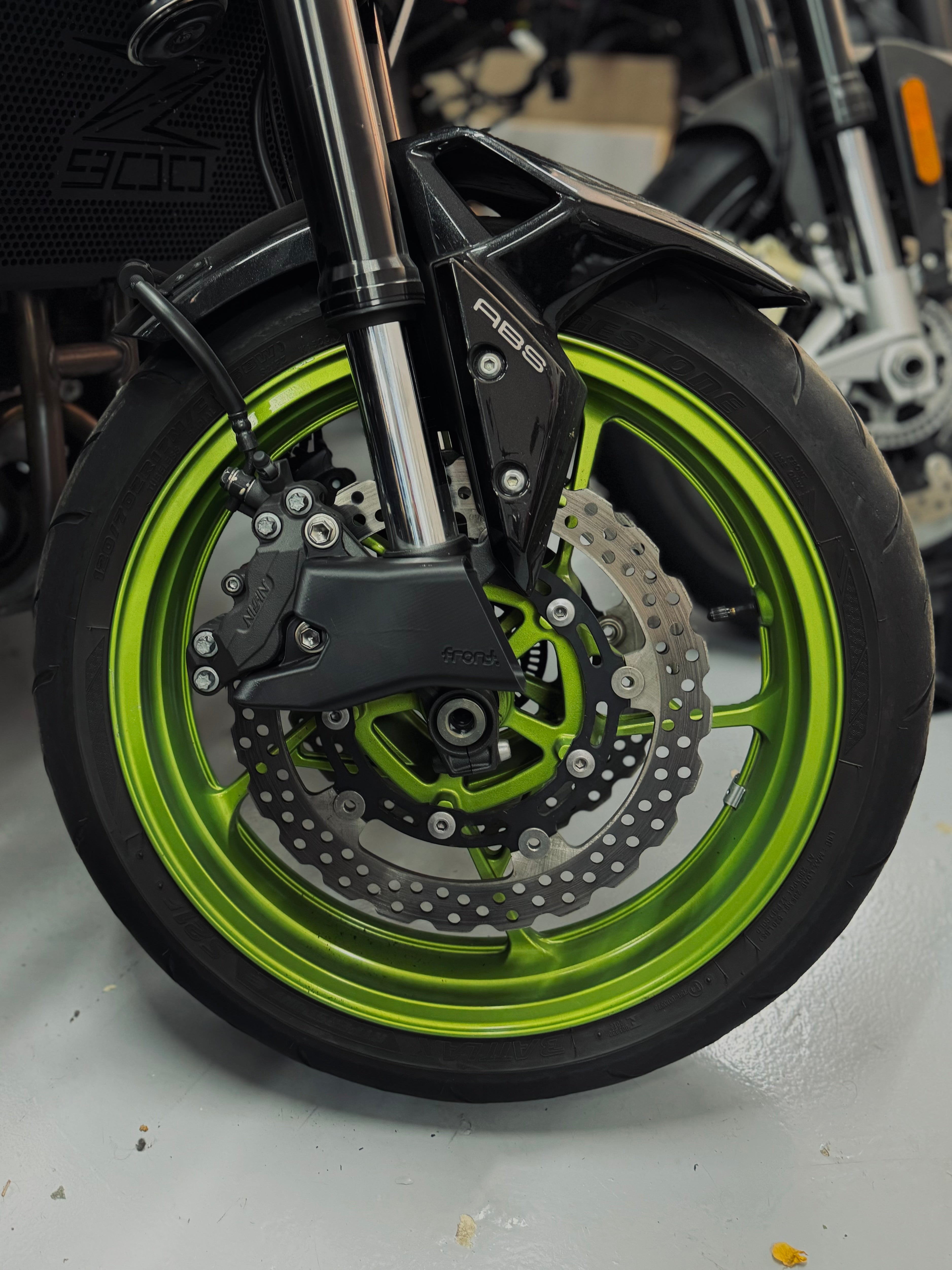 Brake cooler - Kawasaki Z900